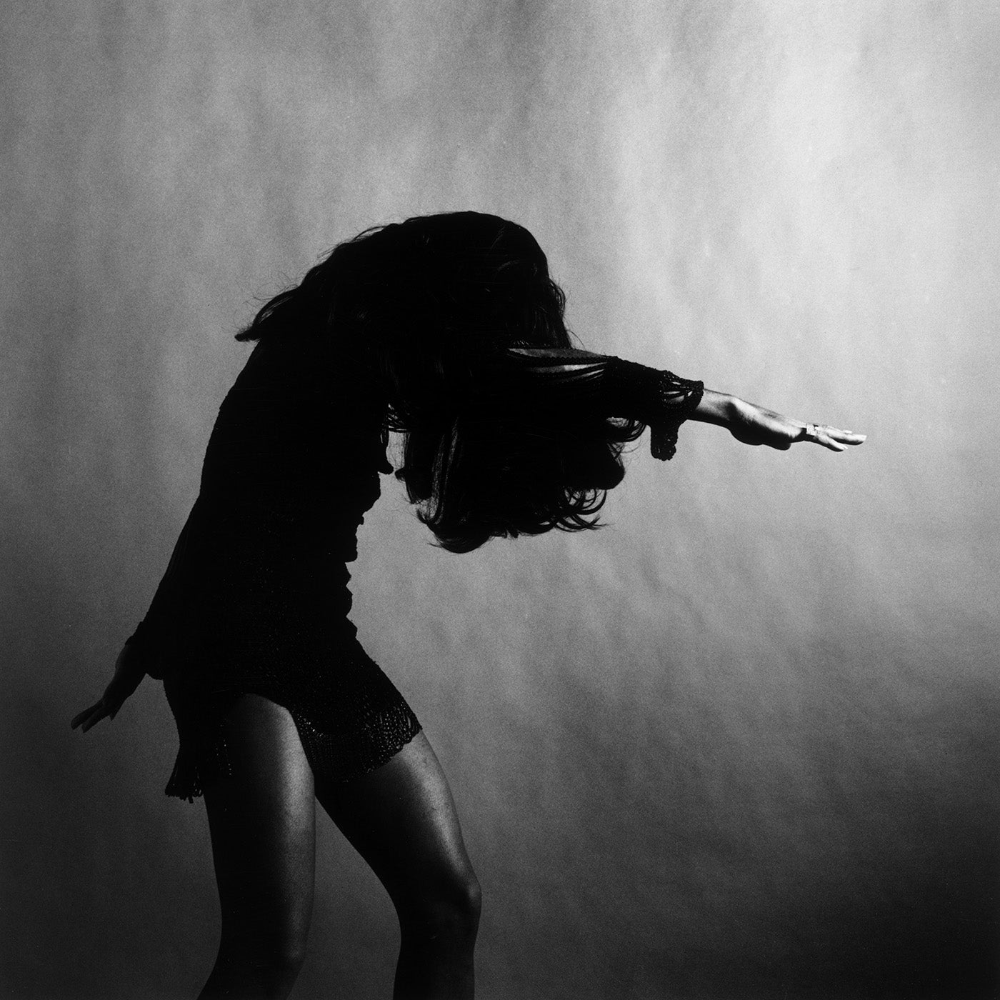 "Tina Turner, Head Down Arms Out" from Getty Images